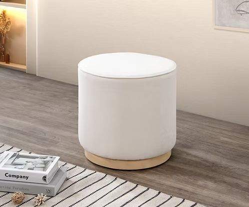 Pouf rond rembourré Montréal
