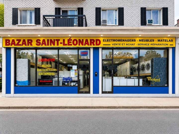 Magasin d'électroménager, de meubles et de matelas Montréal